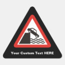 Search for triangle sign stickers Danger