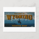Search for wyoming postcards Cowboy
