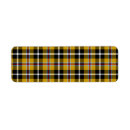 Search for plaid return address labels Clan