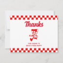 Search for pizza thank you cards Retro