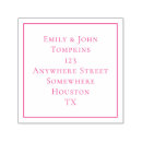 Search for pink rubber stamps Address