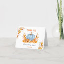 Search for blue pumpkin cards Elegant