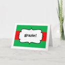 Search for italiano cards Grazie