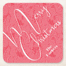 Search for holiday coasters Calligraphy