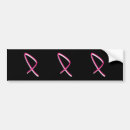 Search for cancer bumper stickers Think pink