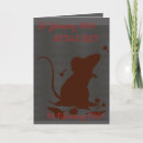 Search for rat birthday cards Brown
