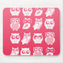 Search for owl mousepads Pink