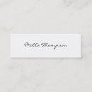 Search for numbered business cards For her