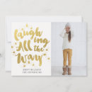 Search for laughing all the way christmas cards Typography