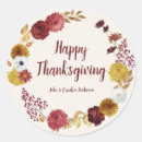 Search for mustard yellow stickers Happy thanksgiving