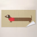Search for dachshund bath towels Animal