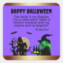 Search for violet and black stickers Halloween