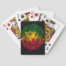 Search for rasta playing cards Lion
