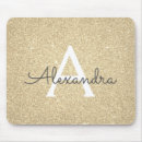 Search for gold mousepads Girly