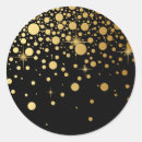 Search for gold foil black stickers Fancy