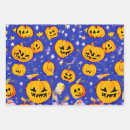 Search for trick or treat wrapping paper Ghosts