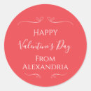 Search for happy valentines stickers Minimal