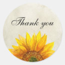 Search for rustic sunflowers wedding stickers Floral