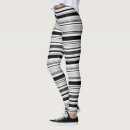 Search for black grey white stripes leggings Geometric