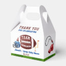 Search for football favour boxes Touchdown