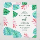 Search for jungle wedding invitations Green