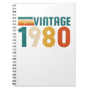 Search for 1980 notebooks Birthday
