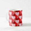 Search for geometric heart mugs Valentine