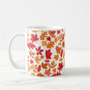 Search for autumn leaves pattern mugs Foliage