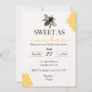 Search for sweet as can bee invitations Shower