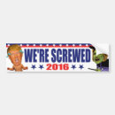 Search for screwed bumper stickers Hillary
