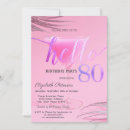 Search for palm leaves birthday invitations Summer
