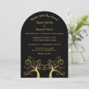 Search for gold tree invitations Trendy
