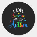 Search for i love someone with autism stickers Audhd