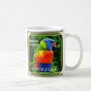 Search for rainbow parrot mugs Lorikeets