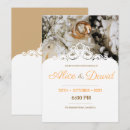 Search for gold lace wedding invitations Classy