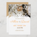 Search for gold ring wedding invitations Chic