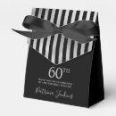 Search for 60th birthday favour boxes Silver