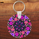 Search for country style key rings Flowers