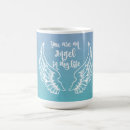 Search for love angel mugs Blue