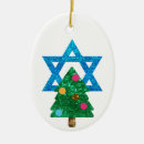 Search for chrismukkah christmas tree decorations Star of david
