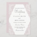 Search for elegant lace wedding invitations White