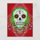 Search for candy skull postcards Dia de los muertos