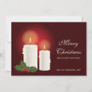 Search for red candle cards Festive