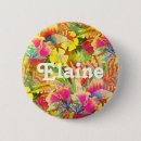 Search for tropical colours badges Floral