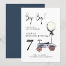 Search for antique car birthday invitations Retro