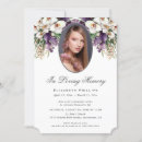 Search for orchid funeral invitations Memorial service