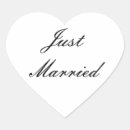 Search for just married stickers Bride