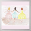 Search for watercolor ballet posters Girl