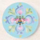 Search for honey bee coasters Floral