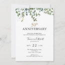 Search for watercolor anniversary invitations Gold